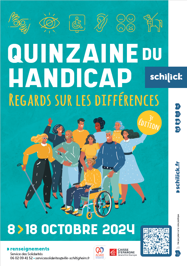 Quinzaine du handicap organisée par le service des solidarités de la ville de Schiltigheim